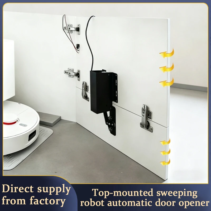 

Automatic Flip Door Opener Top Mounted For Robot Vacuum With Infrared Sensor And Electric Telescopic Rod Smart Linkage Mi Home