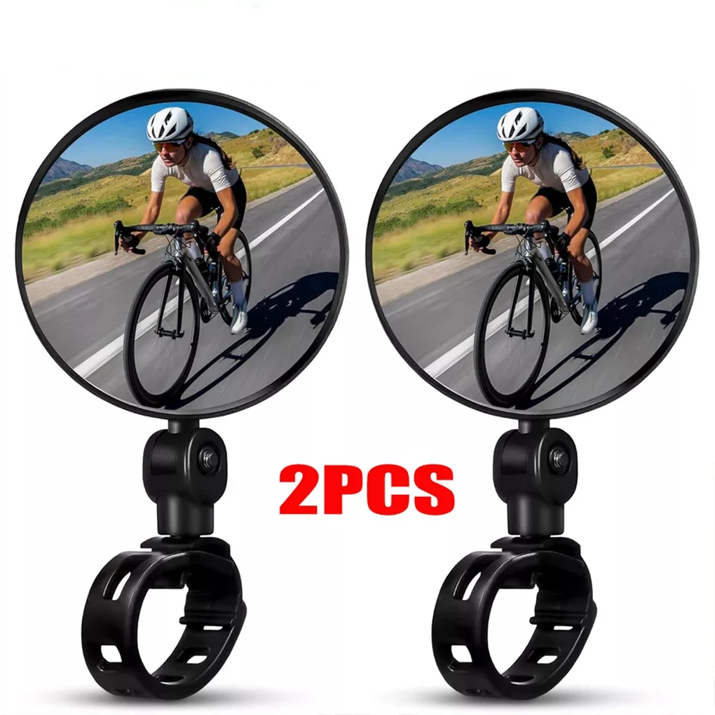 Крепление-на-руль-Велосипедные-зеркала-заднего-вида-Велосипедное-зеркало-заднего-вида-Вращение-на-360-градусов-Вспомогательное-выпуклое-зеркало
