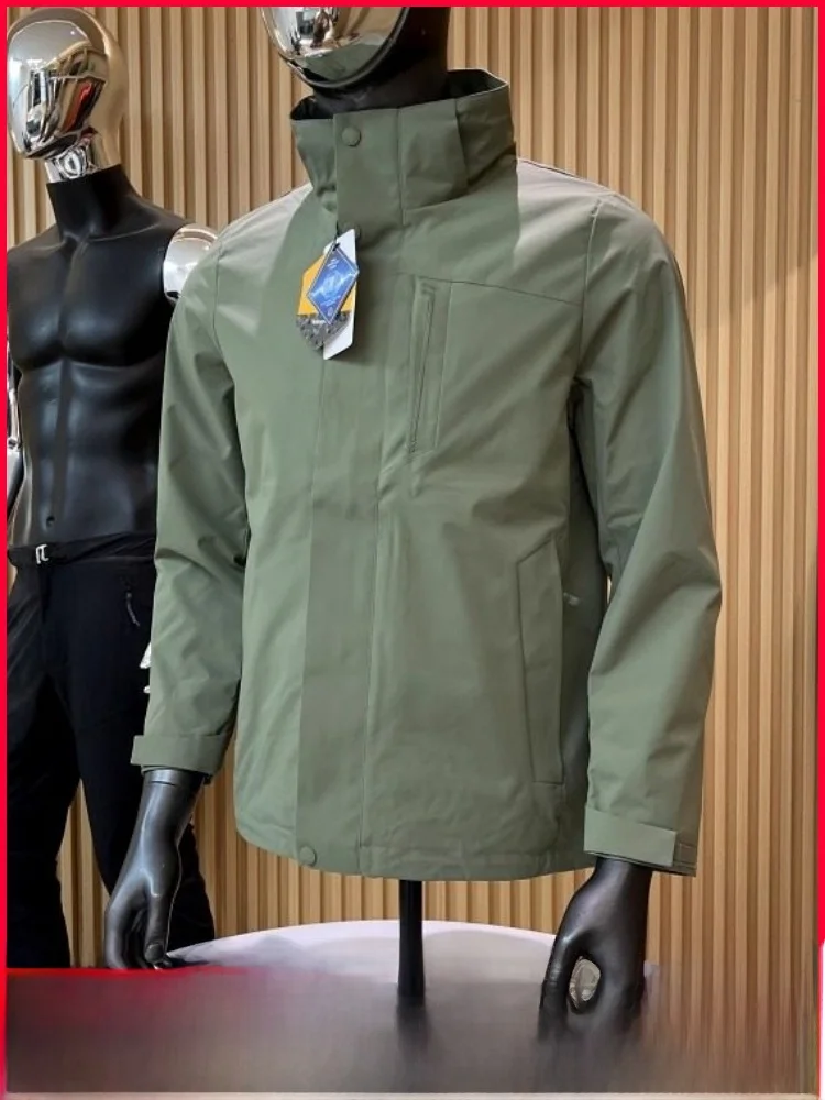 

Outdoor Windproof Waterproof Detachable Tee-in-One down Jaet Coat for Men And Women Mountaineering Series Faionable