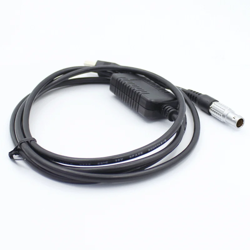 Novo 1.8m GEV195 (734755) Cabo de dados USB para GPS GX1200, GRX1200 GPS topografia instrumentos cabo 8 pinos para Lei ca GPS