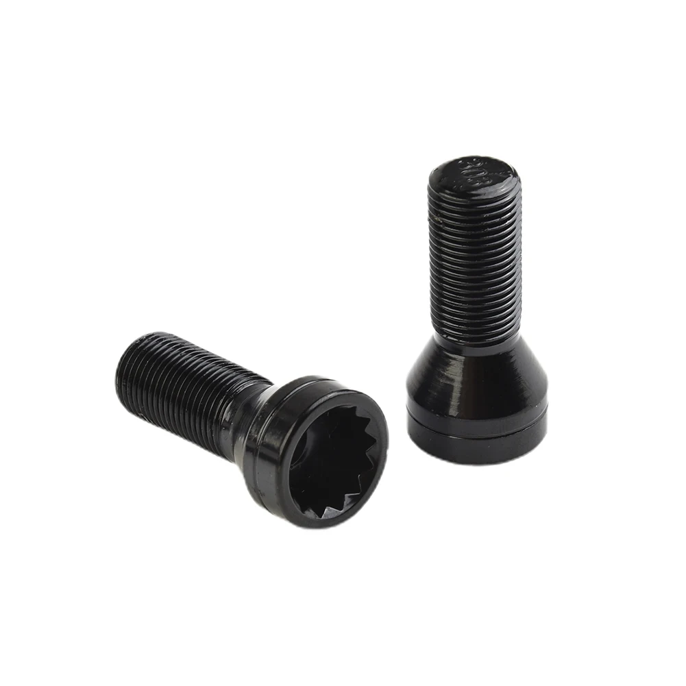 Parts Truck Accessories LOCKING BOLTS Wheel Locking Bolts LUG NUTS 4pc ALLOY WHEEL Black X 1.25 OR M12*1.5