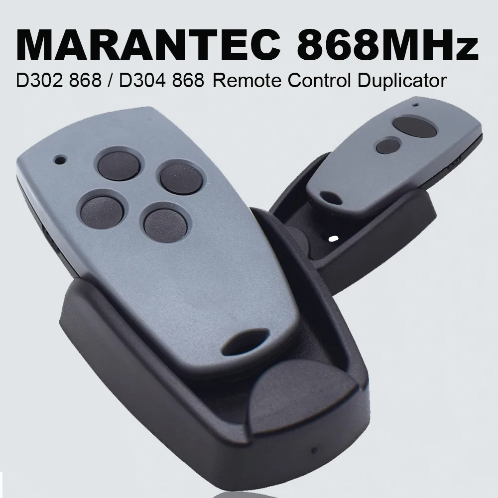 For MARANTEC 868MHz Copy Digital D382 384 302 304 313 321 323 Command 131 868.3mhz Garage Door Remote Control 2 4 Button