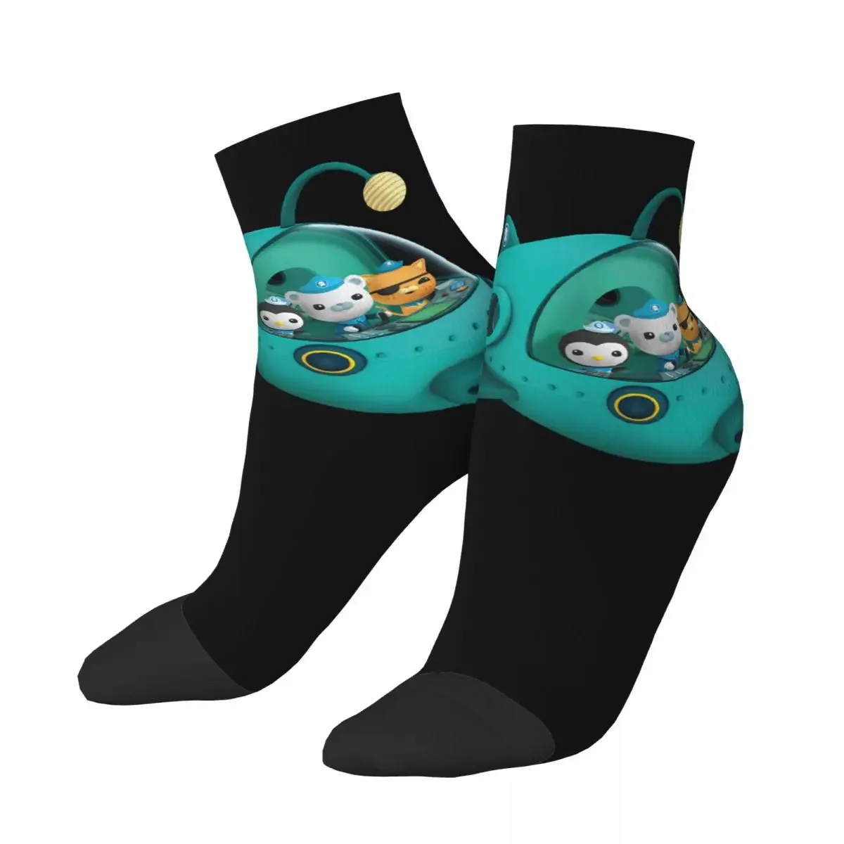 Kid Kwazii The Octonauts Socks Harajuku Super Soft Stockings All Season Socks Accessories for Unisex Christmas Gifts