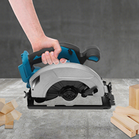 Electric Circular Saw 750W 20000RPM 235mm Adjustable Angle Circular Saw Cordless Portable Saw for Renovation Carpentry DIY