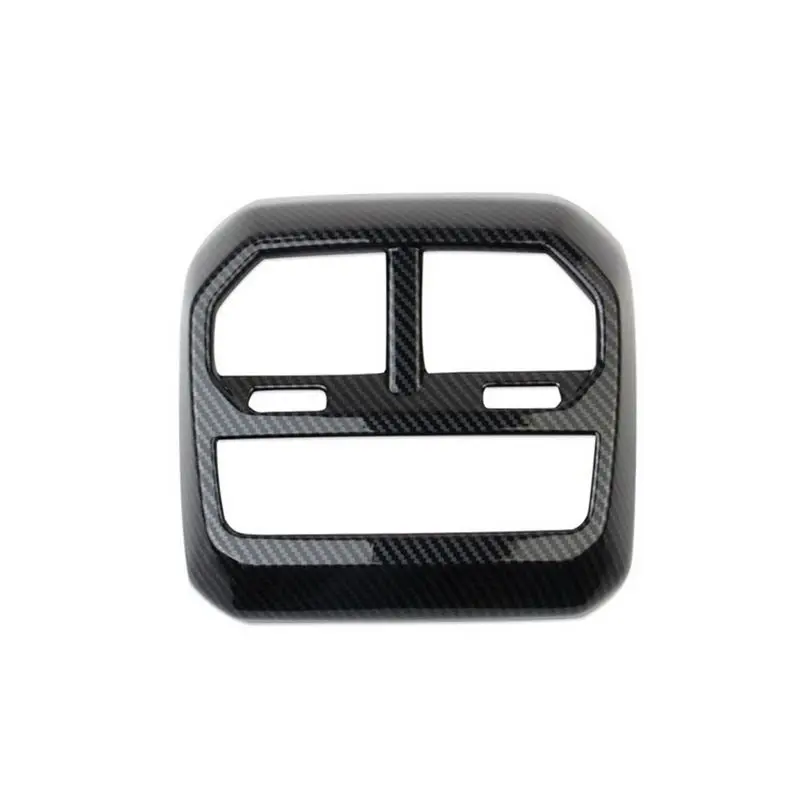 

AA92-Interior Accessories ABS Carbon Fiber Rear Air Conditioning Outlet Vent Cover Trim For BMW IX 2022-2025
