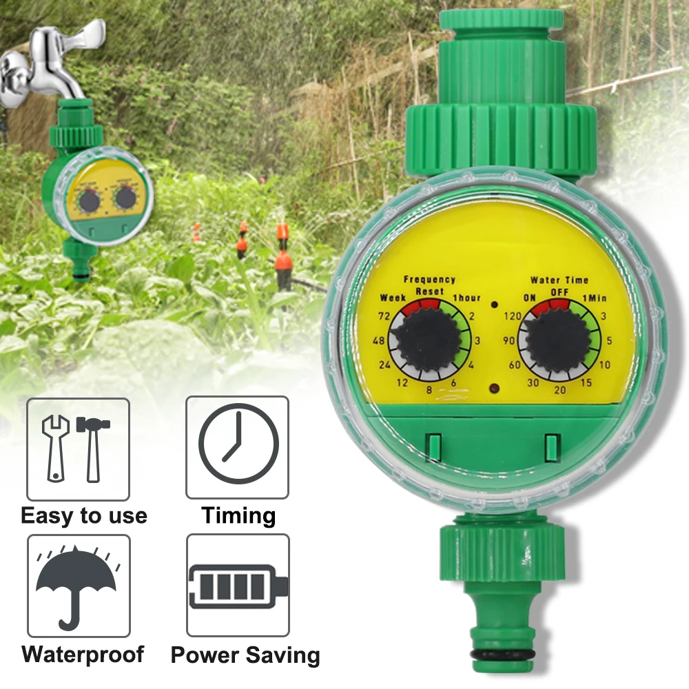 Garden Watering Timer Irrigation Controller Mechanical Automatic Sprinkler Programmable Valve Outdoor Hose Drip Sprinkler Tools