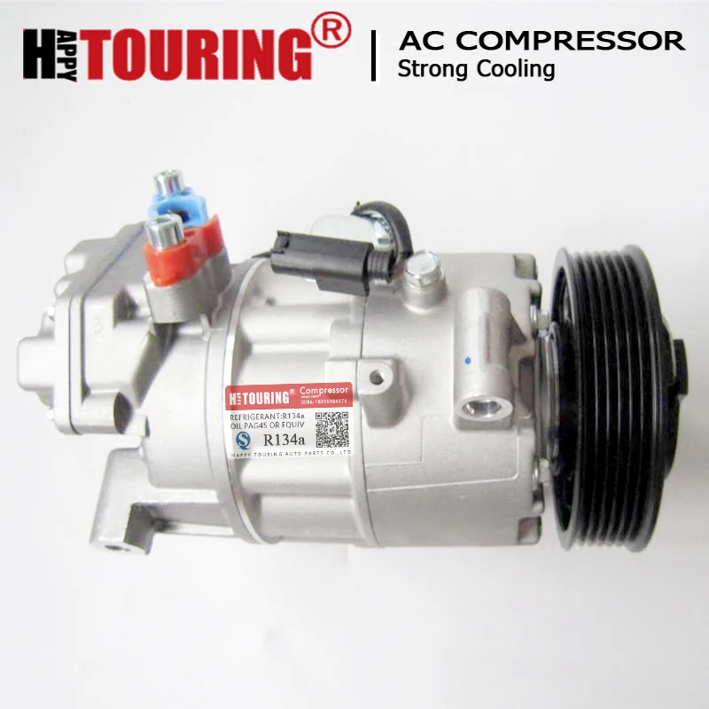 AC Compressor For BMW X1 E81 E82 E84 E87 E88 E90 E91 320i 64509156821 64529156821 64529182793 64526915380 64509145351 6915380