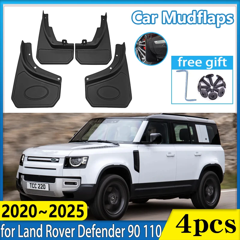 

for Land Rover Defender 90 110 2020 2021 2022 2023 2024 2025 Mudflap Fender Mudguards Mud Flap Guard Splash Flap Car Accessories