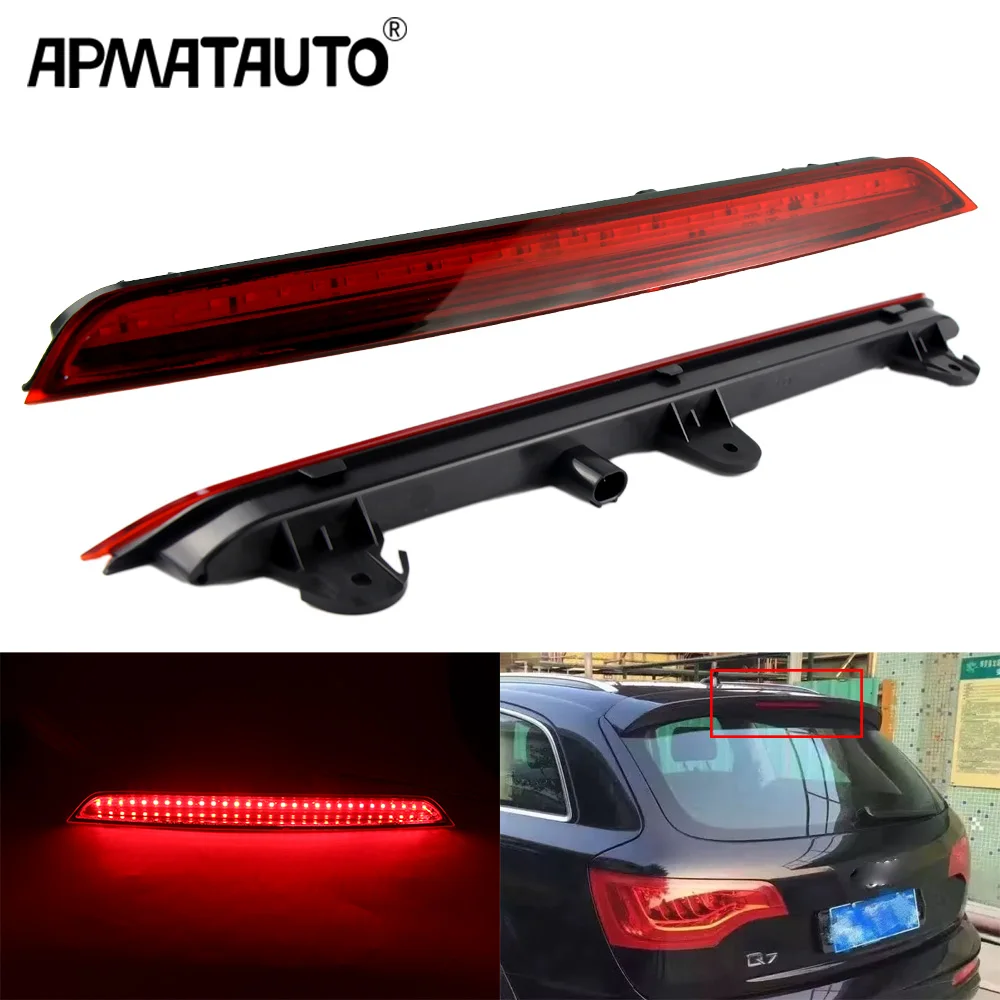 1x Car High Level Rear Third Brake Stop Light For Audi Q7 2007 2008 2009 2010 2011 2012 2013 2014 2015 2016 4L0945097 4L0945097A