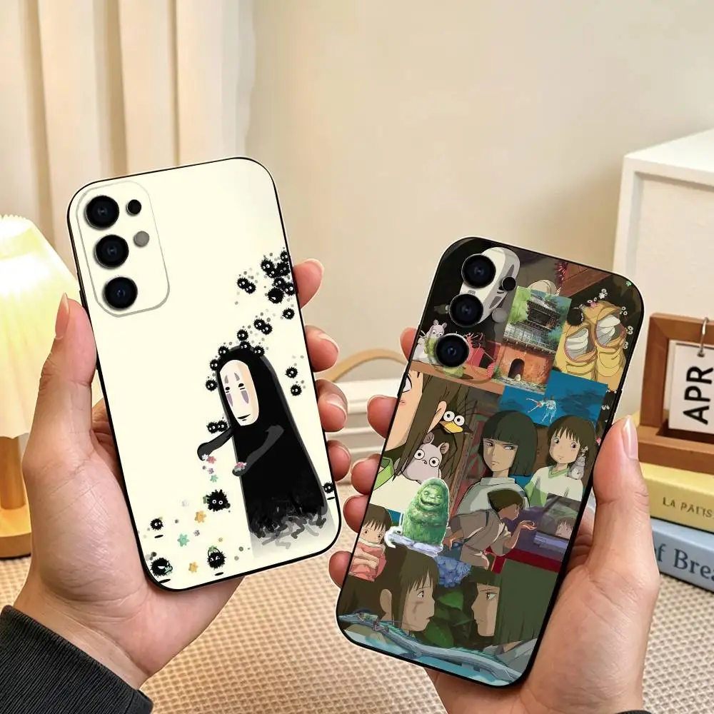 Anime Spirited Away  Phone Case For Samsung S26,S25,S24,S23,S22,S21,S30,Ultra,Plus,Fe,Soft Silicone Black Cover Gift