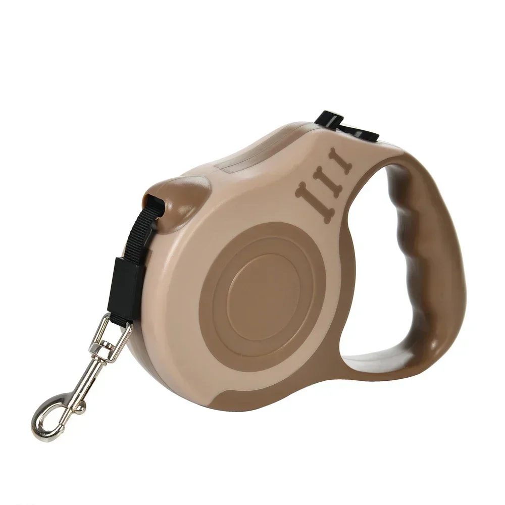 3m/5m Automatische Hundeleine für kleine Hunde und Katzen, ausziehbare Nylon-Führleine für Outdoor-Training, Welpen- und Yorkie-Zubehör – Detail 3