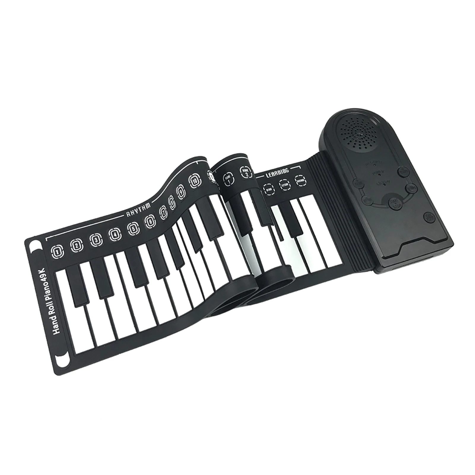 Silicone Folding Electronic Keyboard Comes With Headphone Port Convenient For Home Travel