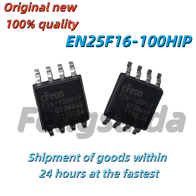 10PCS Brand new original EN25F16-100HIP LCD driver board memory SOP8 silk-screened original F16-100HIP chip