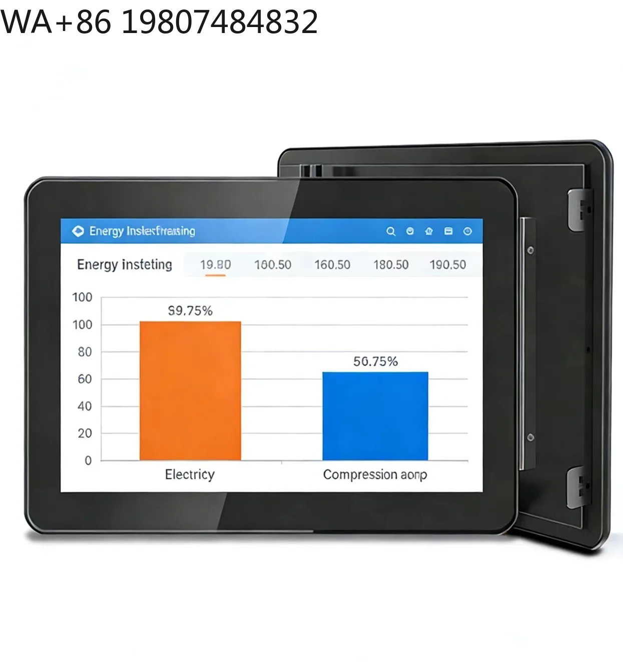 10.1 Inch Flush Wall Mount Android11/13 LCD Capacitive Touch Screen DVI Interface Smart Home Solution Panel