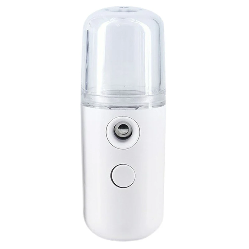 Nano Mister 30 ml Mini-Gesichtsbefeuchter, tragbares Gesichtssprüher, USB wiederaufladbar, handliche Hautpflegemaschine zur Gesichtsfeuchtigkeit