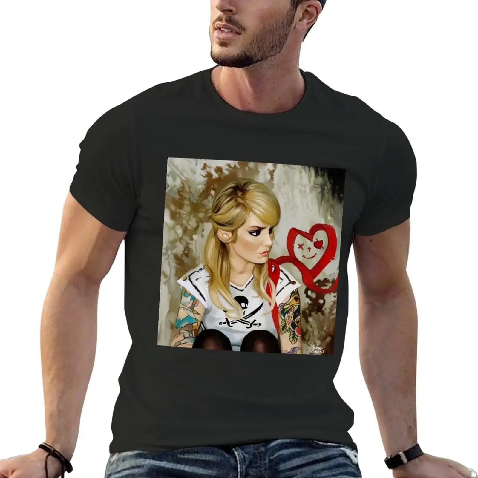 Coeur de Pirate T-Shirt oversized graphic tee new edition hippie clothes shirts graphic tees Men's clothing