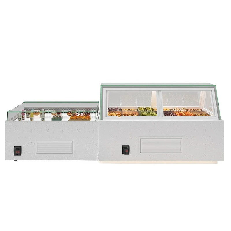 

Open Sandwich Cabinet Horizontal West Point Freezer Dessert Cake Sushi Fruit Nut Nakajima Keystone
