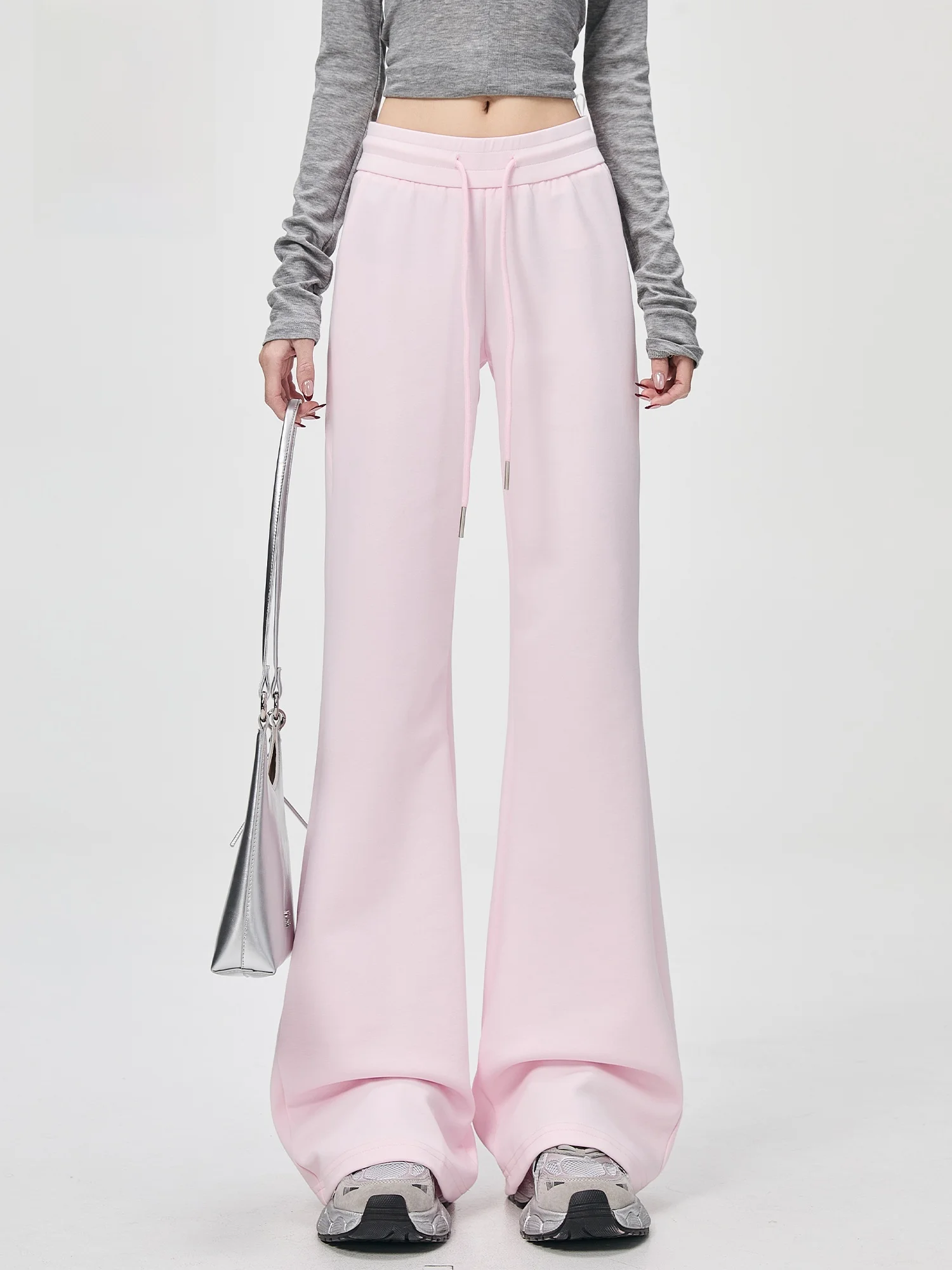 Itchocoolate americano sle menina quente micro queimado casual sweatpants feminino dopane rosa fitn yoga calças senhoras casuais