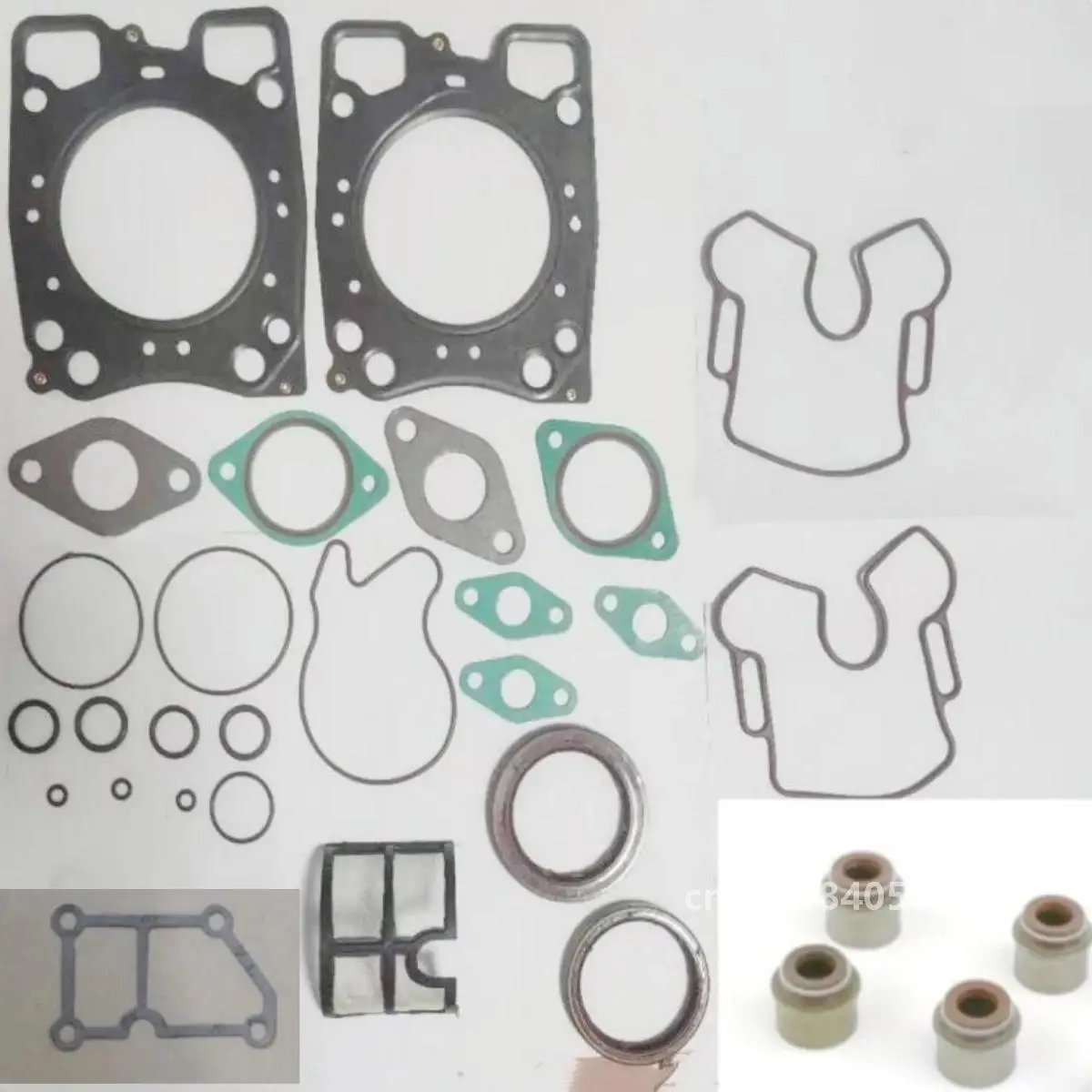 KM2V80 FULL OF GASKETS FIT KIPOR GENERATOR KDE12EA3 KDE12STA3 KDE12EA KDE12STA OVERHAUL PACKAGE