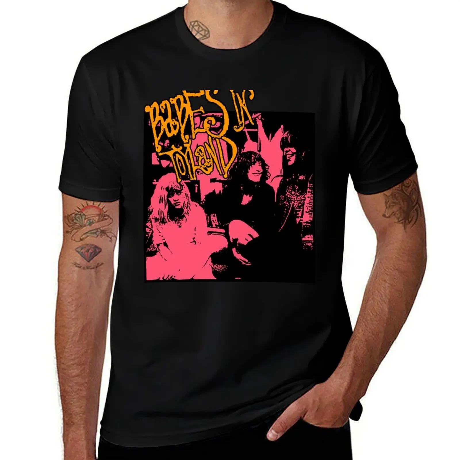 

Grunge Style Rock Band T-Shirt Sporty Breathable Short Sleeve T-Shirt