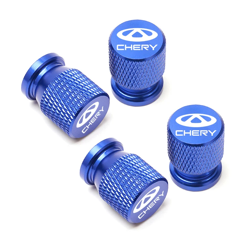 Car Wheel Tire Valve Caps Tyre Stem Covers Airdust Waterproof For CHERY TIGGO 3 4 5 7 PRO 8 Car Accessories