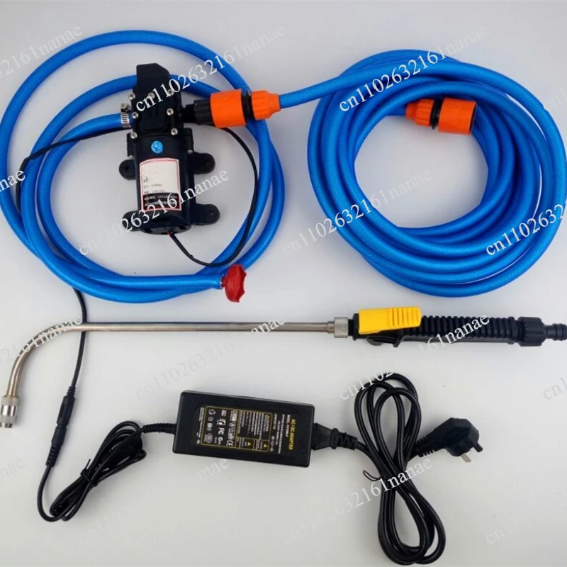 220V 12V Dual Voltage Pressure Washer, Air Conditioner & Car Wash Cleaner, Self-Priming Water Pump for Irrigation