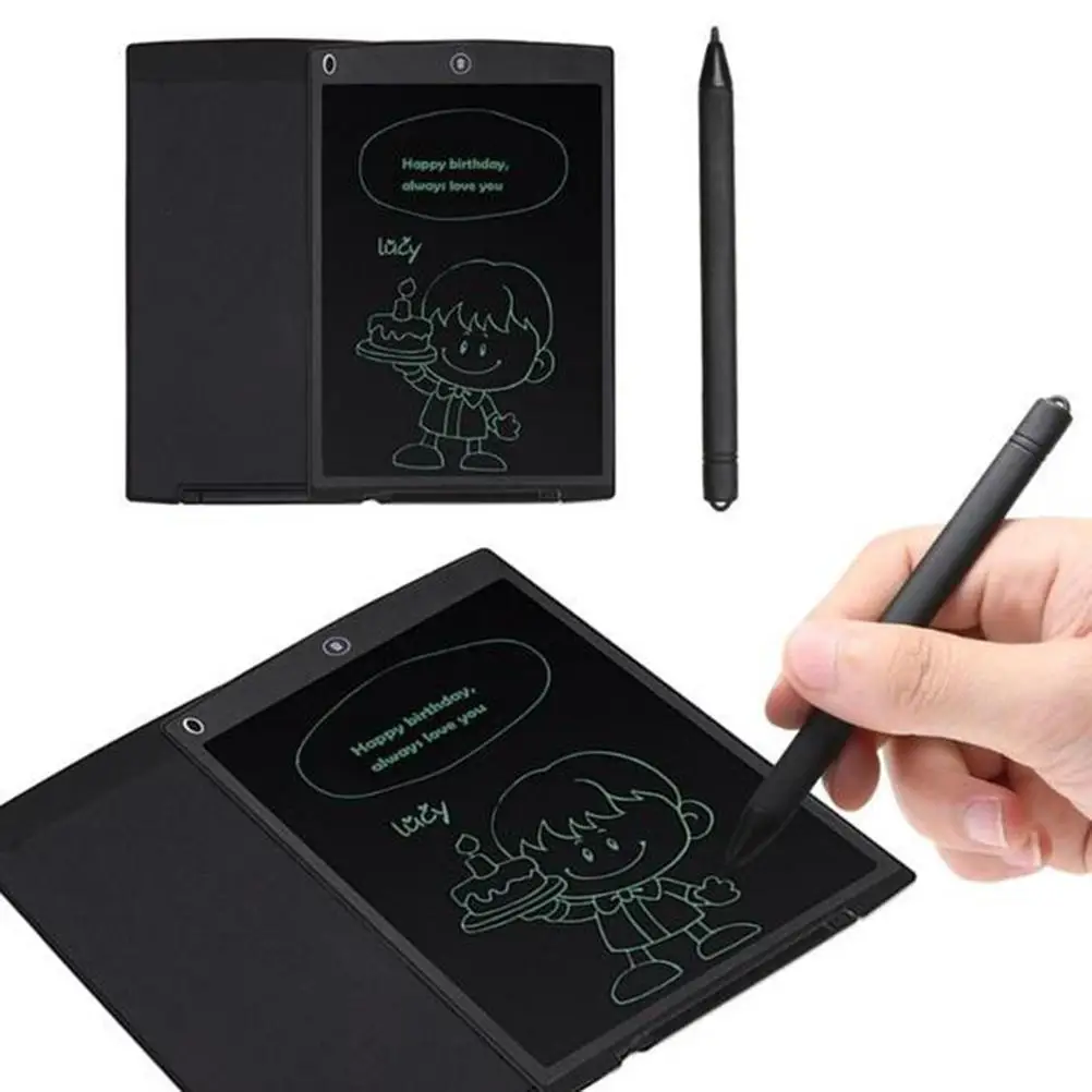 Small Flat Stylus Digital Painting Brush Notepad Write Tablet Handwriting Board Pen Graphic Drawing Liquid Crystal