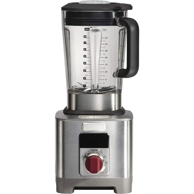 Hot Selling High Performance Blender  Settings Blends Food Shakes AndSmoothies Red Knob Stainless Steel Manual Speed Easy To Use