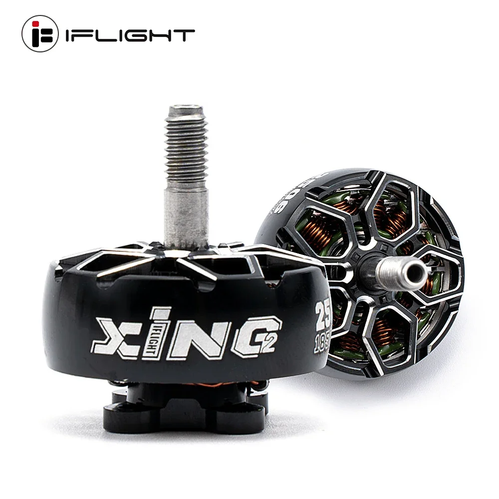 IFlight XING2 2506 1500KV/1850KV Brushless Motor W/5mm Titanium Alloy Shaft Compatible 5-6inch Propeller for RC FPV Racing Drone