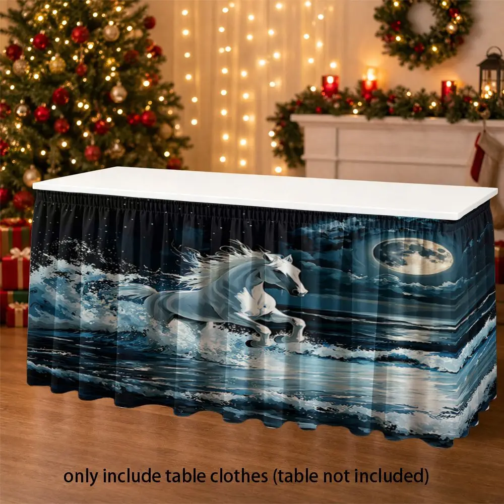 Home decoration, dining table, office desk, party tablecloth, kitchen curtains, classroom and activity tablecloth aprons