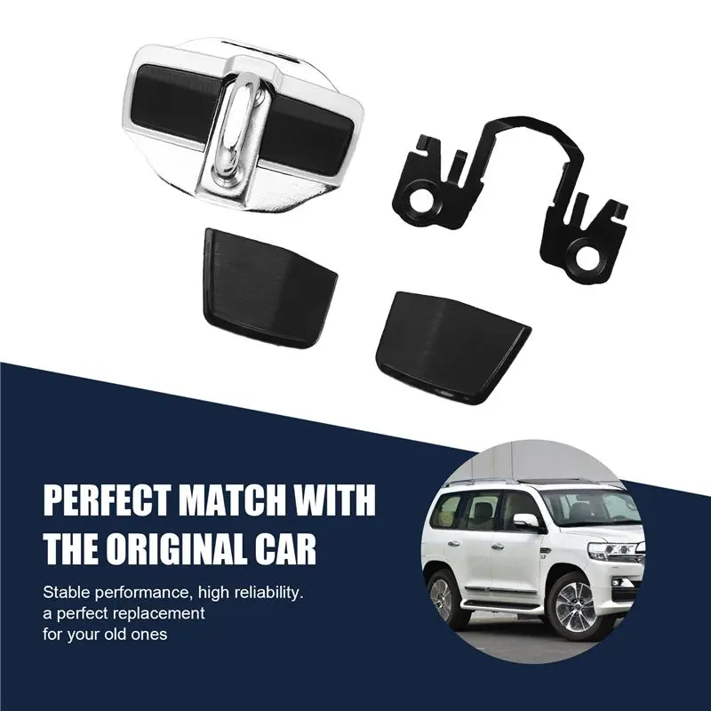 Superior-Door Stabilizer Door Lock Protector Latches Stopper Covers For Honda Accord Civic CRV HRV