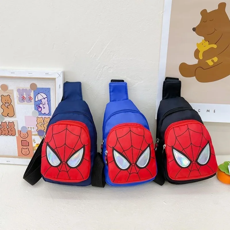 

Новый популярный детский рюкзак на плечо Marvel с рисунком Человека-паука, большая вместительная сумка, повседневная студенческая сумка для мальчиков и девочек, игрушки