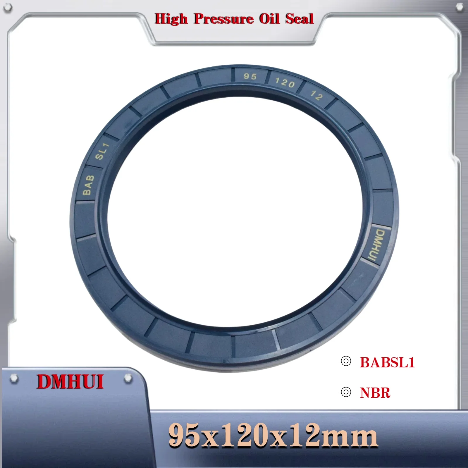 

Shaft oil seal Skeleton Oil Seal 95x120x12mm/BABSL/NBR Pressure type oil seal 95X120X12 Motor Rotary Shaft Seal