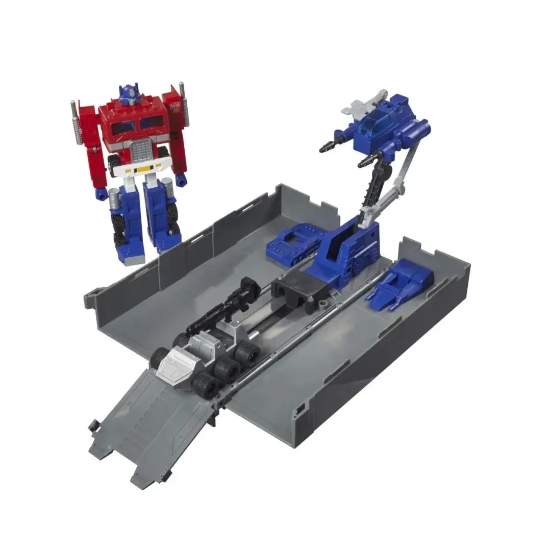 [w magazynie] Hasbro Transformers G1 40. Optimus Prime figurki Anime prezent urodzinowy