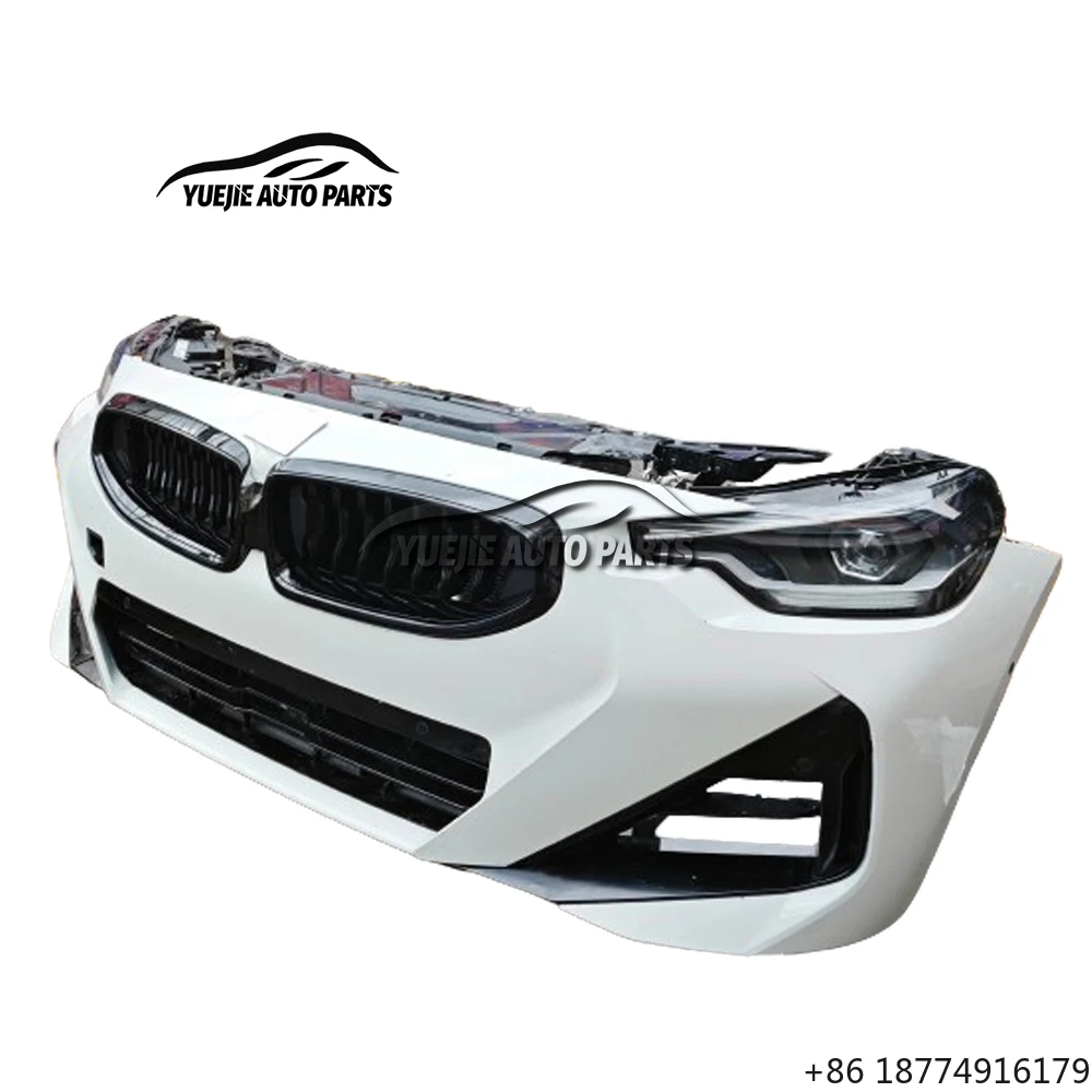 

HOT SELLING HIGH QUALITY for 2 SERIES 225I M240I G42 2023 STYLE COMPLETE FRONT BUMPER ASSEMBLY - FRONT NOSE CUT