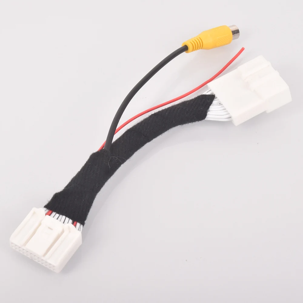 

Car Navigation System Reversing Rear View Camera Adapter Cables Harness For Renault Stepway Vivaro Dacia Sandero Dokker 24Pin