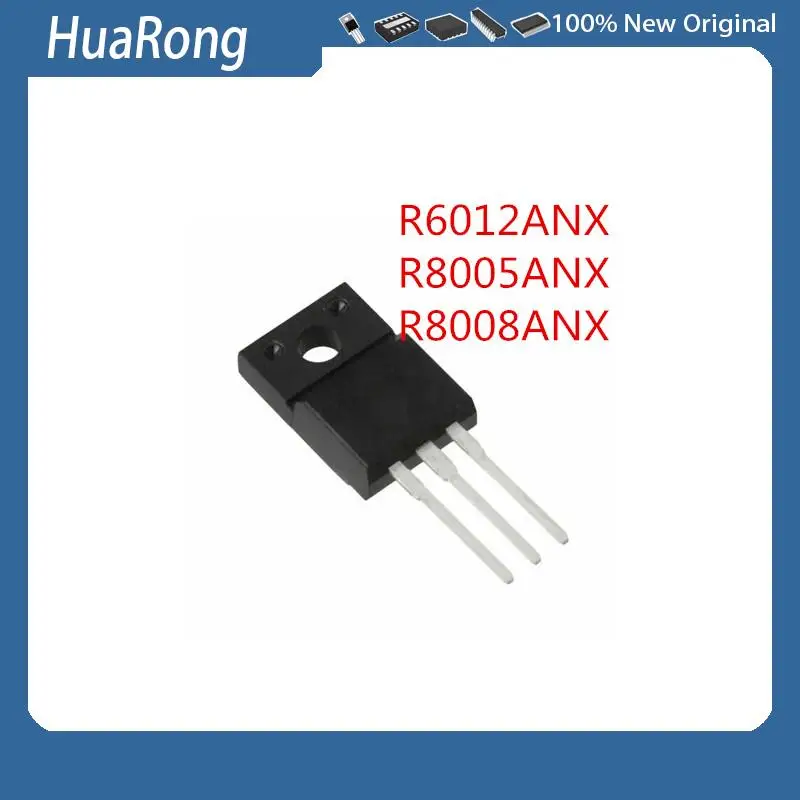 10Pcs/Lot R6012ANX R8005ANX R8008ANX TO-220F