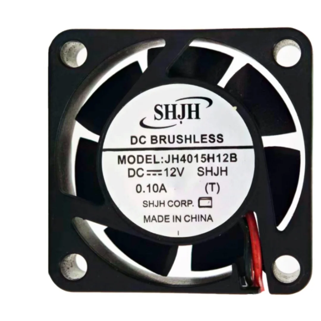 

JH4015H12B DC 12V 0.10A 40x40x15mm 2-Wire Server Cooling Fan