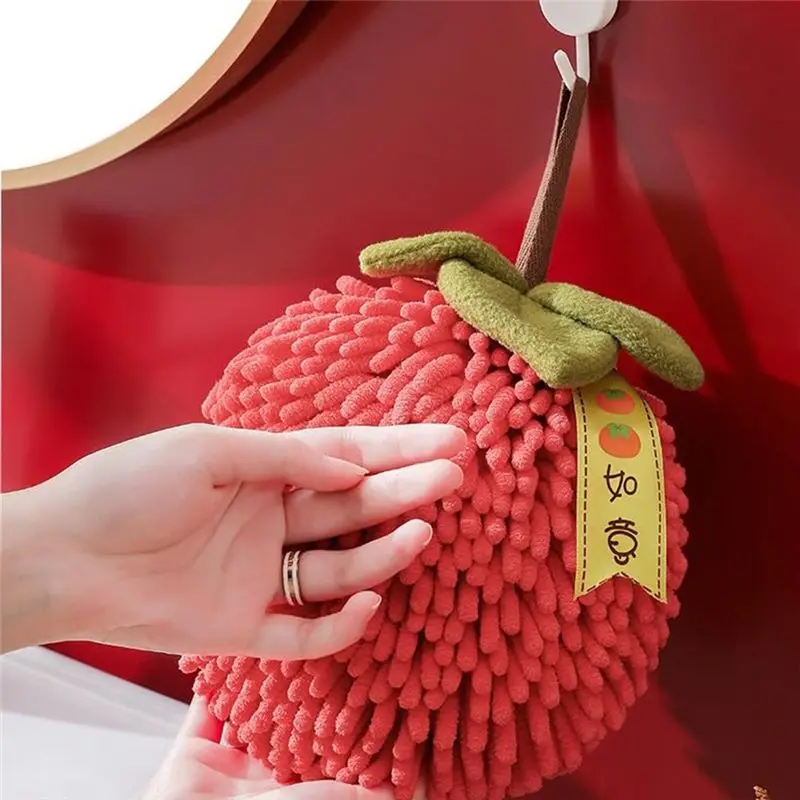 A60F-Household Handball Kitchen Supplies Hanging Multi-Functional Hand Towel Absorbent Quick-Drying Cleaning Rag