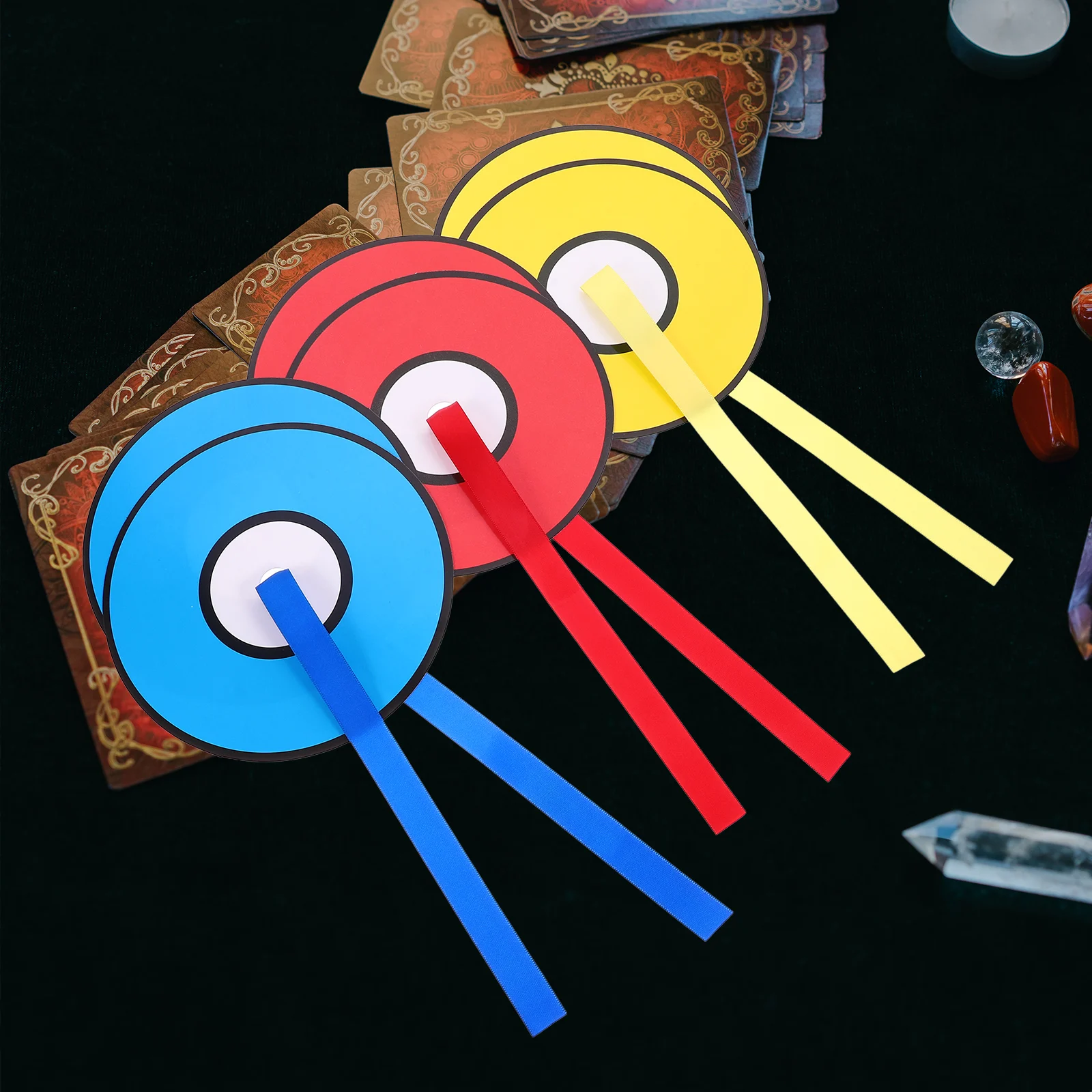 

2Sets Color Change Magician Gimmick Cd Lightweight Professional Performance Prop Party Trick Tool Gift for Kids