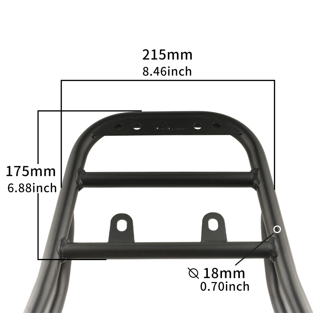 FIT For Scrambler 800 2023-2025 NEW Scrambler 800 Rear Tail Rack Luggage Shelf Suitcase Shelves