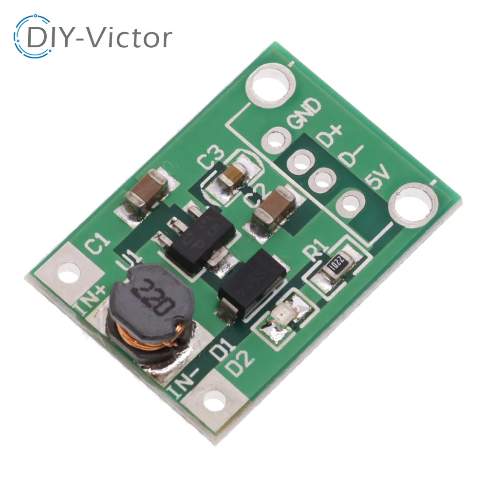 600mA DC-DC Mini Step Up Power Module 1-5V To 5V Step-up Boost Converter NEW