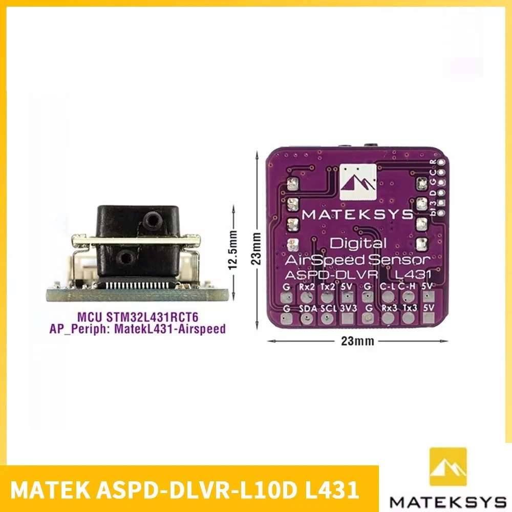 Matek ASPD-DLVR-L10D L431 Digital AirSpeed Sensor