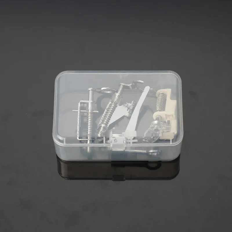 Home Nähmaschine frei Quilten Nähfuß 4 teile/satz verpackt offen und geschlossen Stickerei Nähfüße
