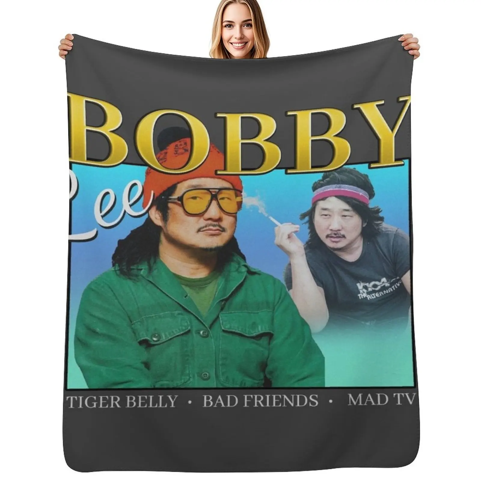 بوبي لي ريترو / خمر تصميم رمي بطانية كيس النوم سرير الزخرفية المصممين للأطفال البطانيات