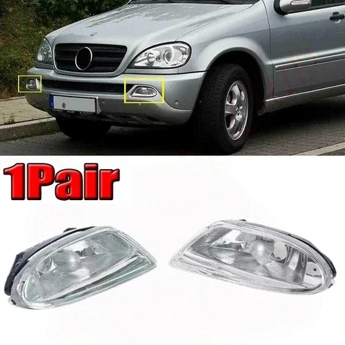 For Benz W163 ML ML350 ML500 ML430 ML320 ML55 For AMG Left Right Car Fog Light Lamp For Mercedes 1638200428 1638200328 Assembly