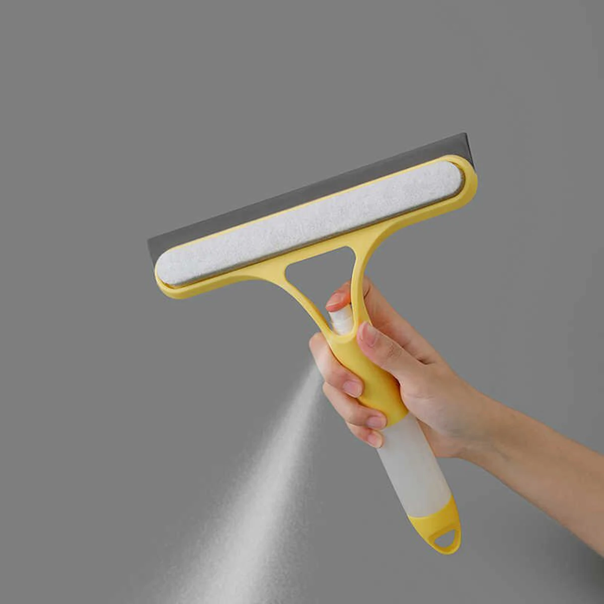 Fashion Cleaning Household Glass Scraper Three-in-one Water Cleaning Board for Cleaning Mirrors Tool - Double-sided Scraper