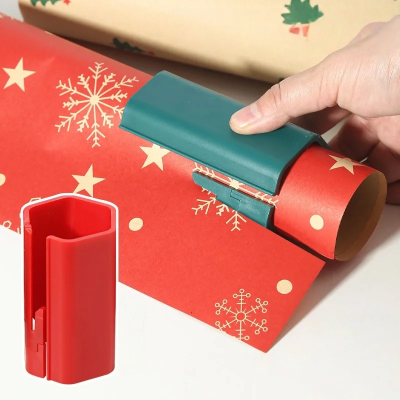 

1 шт./2 шт. утолщенный рулонный нож для резки, изготовленный из материала ABS, со сменной головкой ножа, прочный режущий нож