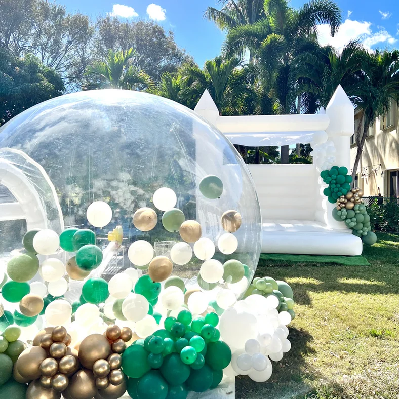 Hotel Accommodation Party Luxury Inflatable PVC Bubble Tent - Dome Tent Rental Balloon Bounce Room For Sale