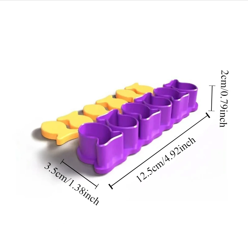 1pc Mini goldfish biscuit mold fish shaped snack baking mold cutter fish shaped biscuit mold